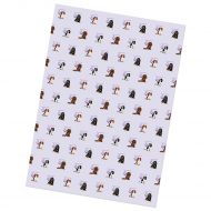 Guess Who Woofs You Wrapping Paper