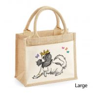 Coco and the Butterfly Jute Bag
