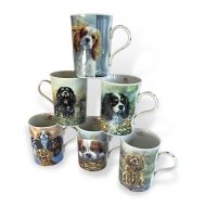 Danbury Mint Cavalier Collectible Mug Set