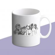 Pencil Puppies Mug