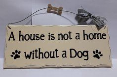 A House is not a home..' Sign