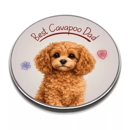 Best Cavapoo Dad Wireless Phone Charger