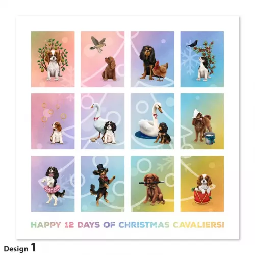 Happy 12 Days of Christmas Cavaliers