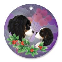 Holly and Baby Berry Cavalier Decoration
