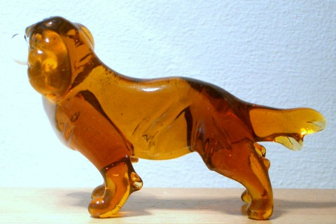 Hand blown Murano style glass collectable Cavalier