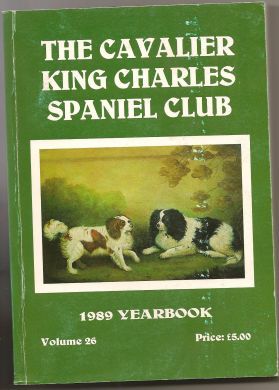 The Cavalier King Charles Spaniel Club Year Book 1989