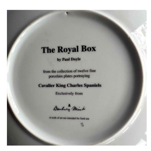 The Royal Box Collectable Plate