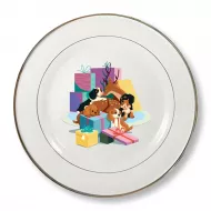 Pitter Patter Pups Sideplate