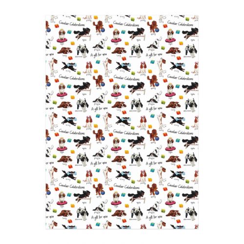 Wrapping Paper Cavalier Characters